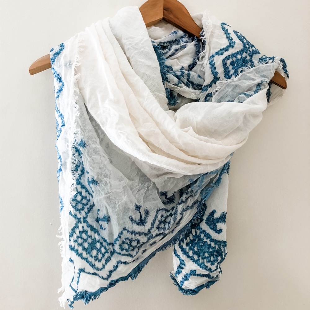 Nautical Spring Scarf